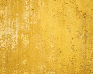 Grunge Yellow Wall Texture Background