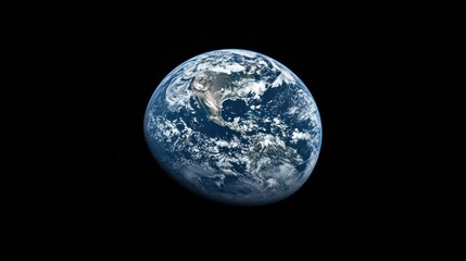 Fototapeta premium Earth From Space, Blue Planet, Planet Earth, Space View