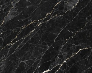 High-Resolution Black Marble Texture: White Veining Luxury Background