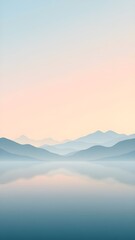Obraz premium sunrise in the mountains