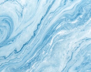 Blue Marble Texture: Elegant White Veining Luxury Background
