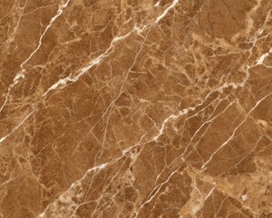 Rich Brown Marble Texture: High-Resolution White Veining Luxury Background