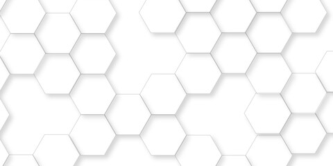 Geometric abstract hexagon technology background.. Abstract honeycomb background.. Vector illustration of hexagons pattern, Creative idea for medical technology or science design.
