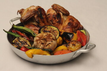 Meat and Vegetable BBQ Buffet