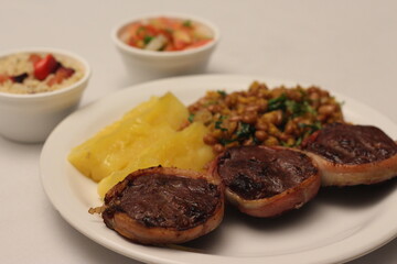 Brazilian Hearty Meal with Cassava