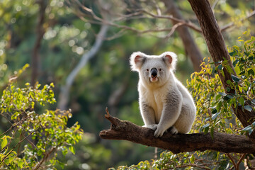 Obraz premium bear in the tree