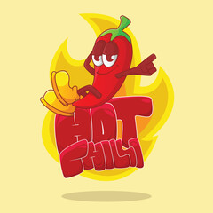 hot chili character