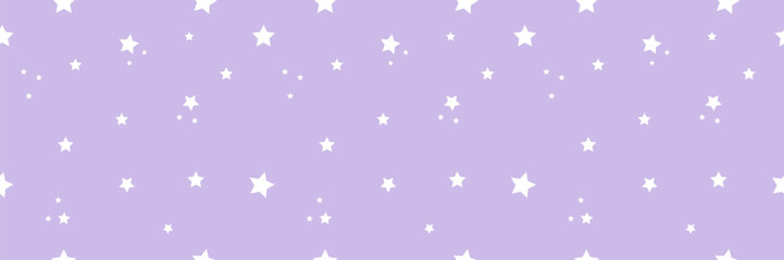 Starry sky banner, Web seamless background