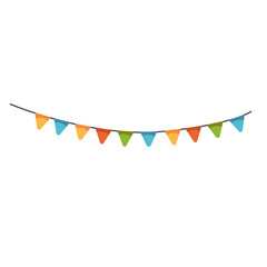 Obraz premium colorful ribbons on white background