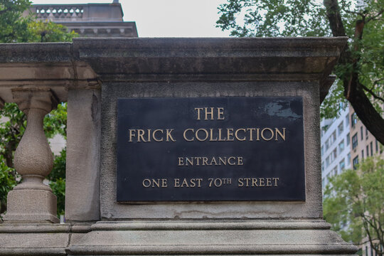The Frick Collection art museum in Manhattan, NY, USA. August 24, 2025