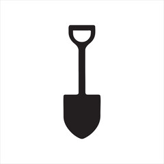 shovel isolated on white