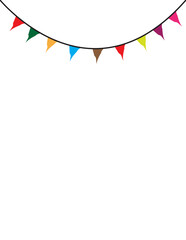 Flag Garland Colorful