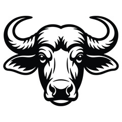 cow head vector