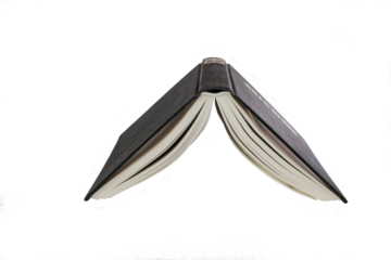 open book isolated on white