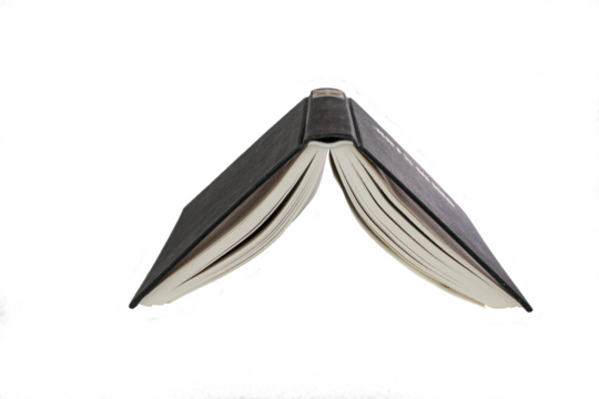 open book isolated on white