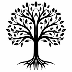 Obraz premium Jute tree on white background.05