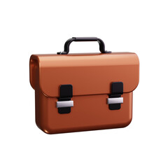 briefcase 3d render icons