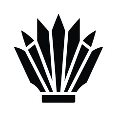 Papyrus Cluster Icon Vector Illustration