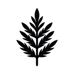 Hornwort Cluster Icon Vector Illustration