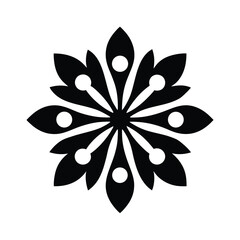 Water Crowfoot Arrangement Icon Vector Illustration