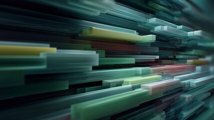 Data Packets Sorting 3DCG Motion/データパケット整理3DCGモーション7