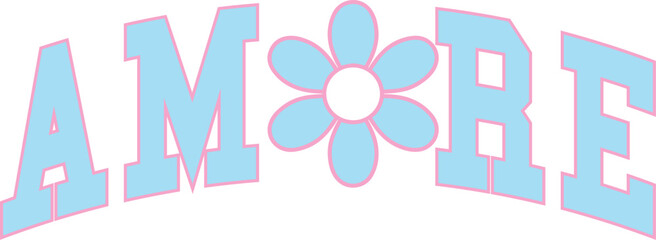 Love heart flower valentines pink amore gurly cute girls red hearts Crest Emblem t-shirt design Slogan Logo Graphic Vector. Tee shirt and apparel print  Vector clothing girly summer illustration 