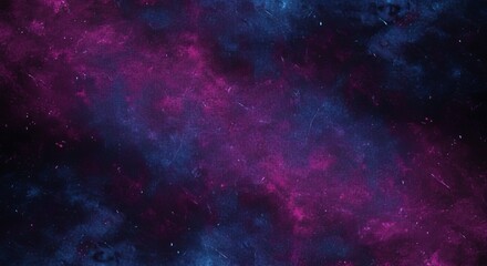 A cosmic dance of colors a mesmerizing nebula with purple and blue hues