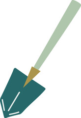 Spring Gardening Tools Element