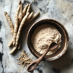 Ashwagandha Transformation, "Ashwagandha Root to Powder", "The Power of Ashwagandha", "Ashwagandha's Natural Transformation", "Root to Remedy: Ashwagandha", "Ashwagandha in Its Purest Form", "Healing 