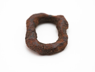 Rostiges Kettenglied