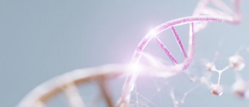 Modern Biohack Wellness Premium Genomic DNA Science for Healthcare Marketing, Digital Advertising, and Medical Technology Promotion