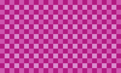 Pink checkered pattern background design
