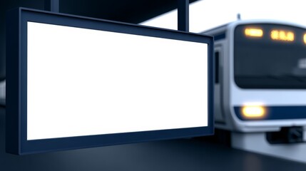 Large public transportation bus stationary at designated urban bus stop passengers await next journey in busy city setting.