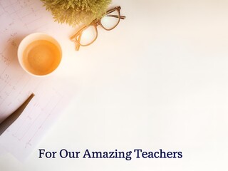 Teacher's Desk and Inspiration