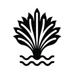 Water Celery Icon Vector Illustration