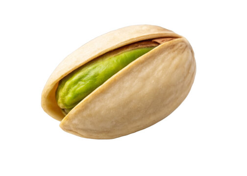 Pistachio isolated on a transparent background.