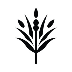 Bulrush Root Icon Vector Illustration