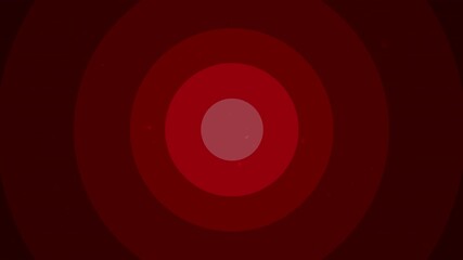 abstract smooth background animation old red rings wave motion, 4k seamless loop of animated circles - Powered by Adobe