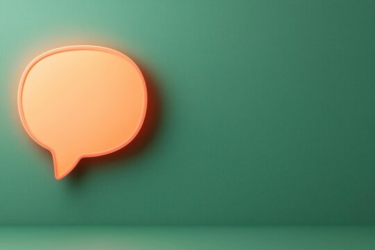 online learning accessibility. A glowing chat tool with speech-to-text functionality for seamless communication in collaborative projects