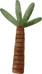 Watercolor cute illustration. Hand Drawn design element