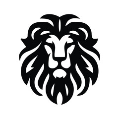 Fierce Vector Lion Head Graphic