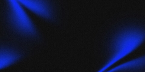 Abstract Background with glowing lines. Gradient Texture – Grainy Blurry with Pixelated Noise in Blue Colours. Vintage Style for Design, Branding, Visual Effects, Banner, Poster, Copy Space
