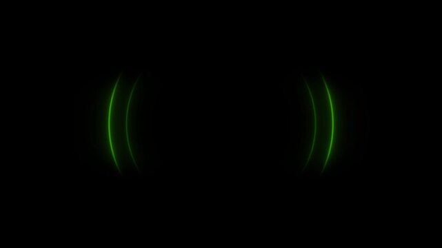 radio waves seamless animation background video footage sound wave signal, radar, and artificial intelligent audio wave
