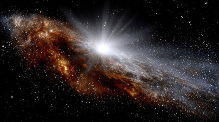 Centered galaxy background illuminates cosmos, igniting sense of awe and mystery. galaxy background is v x high fidelity gigapixel