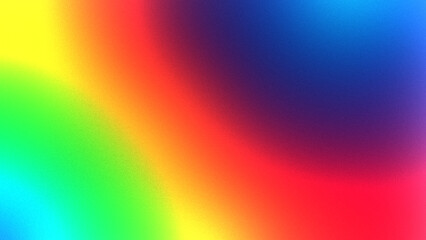 Obraz premium Vibrant rainbow gradient with soft texture colorful