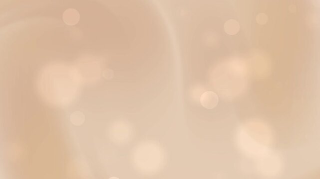 Brown gradient with peach colored bokeh circles, perfect for adding a soft and warm touch to designs, backgrounds, and artwork