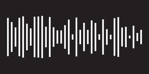 Podcast sound waves collection. Voice message for social media app. Equalizer template, voice microphone signals, sound wave. Music, podcast, broadcast, UI, audio branding design.