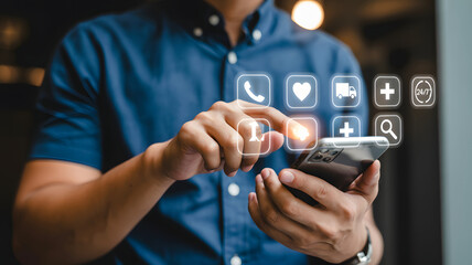 Effortless connectivity with dynamic apps and online services on mobile device, enhancing user experience and simplifying digital interactions today