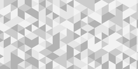 Overlap randomly vector element modern overlay diamond triangle mosaic paper white and gray low polygon web brochure layer space texture background.	