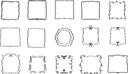 whimsical frame, fantasy border, cute frame, floral frame, pastel vector, hand drawn frame, decorative border, fairy tale design, whimsical illustration, creative frame
